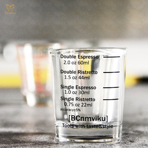 Set di bicchierini da 1.5oz per <span class=keywords><strong>espresso</strong></span> con base pesante, bicchierini da liquore stampati - Product Image 2