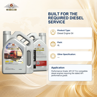 Huile moteur diesel premium BD-T5 API CF 4L, fabricant OEM sous marque privée
