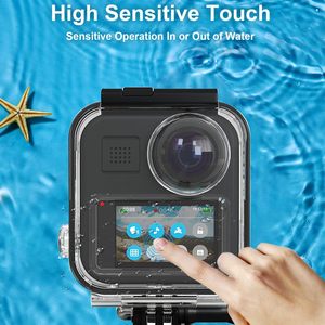 Carcasa Protectora Sumergible para Cámara GoPro <span class=keywords><strong>MAX</strong></span> <span class=keywords><strong>360</strong></span>, Carcasa Impermeable con Pantalla Táctil para Buceo - Product Image 5