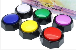 Nút huấn luyện chó âm thanh có thể ghi nút nói chuyện cho chó với tính năng phát lại những câu chuyện cười & Trò đùa thực tế - Product Image 3
