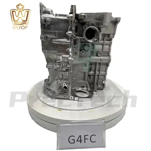 Venta caliente Motor de coche mejor calidad G4FA 1.4L G4FC 1.6L motor completo culata bloque corto para Hyundai G4FA 1.4L G4FC1.6L