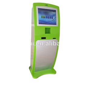 Terminal de paiement debout au sol de la banque avec lecteur de carte Imprimante Pos Kiosque <span class=keywords><strong>ATM</strong></span> libre-service Facture <span class=keywords><strong>ATM</strong></span> personnalisée Accepteur de pièces en espèces - Product Image 6