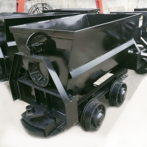 Vagón de Minería Subterránea de 0.75m³ con <span class=keywords><strong>Descarga</strong></span> Lateral Rápida, Carro de Transporte de Mineral Resistente - Product Image 3