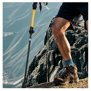 Bastón de Trekking Plegable de Aleación de Aluminio de 3 Secciones Ajustable ZHEFRE con Mango de EVA y Sistema de Bloqueo Rápido para Senderismo - Product Image 2