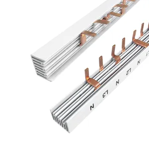 63a 3p 4p Pin Электрический Mcb красная медная шина для выключателя