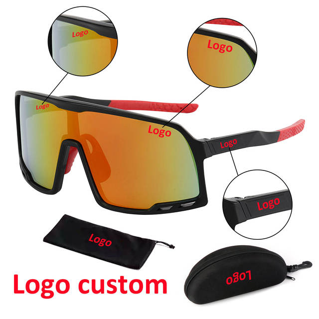 Running Glasses Oversized Sport Sunglasses Side Shields Sunglasses Cycling Outdoor Men Sport Sunglasses for Unisex