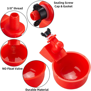 Nouvel équipement d'élevage avicole : Abreuvoir automatique PP pour poulets et cailles (humide/sec) - Product Image 2