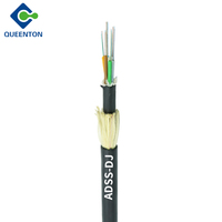 Cable de fibra óptica para exteriores, Cable ADSS G652D, tipo chaqueta de PE, ADSS, el mejor precio