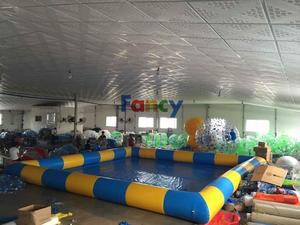 Piscine d'eau trampoline gonflable en PVC avec glissières/piscine intérieure portable pour l'extérieur - Product Image 4
