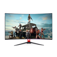 Moniteur de jeu incurvé 27 32 pouces 1K 2K 4K Moniteur LED pour ordinateur