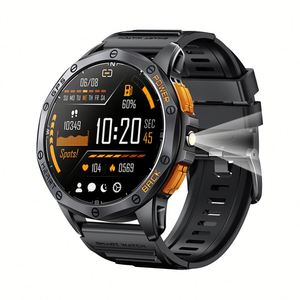 นาฬิกาอัจฉริยะ K67 Sports AMOLED พร้อมระบบนำทาง GPS ไฟฉาย จอแสดงผล บารอมิเตอร์ เข็มทิศ เครื่องวัดความสูง แบตเตอรี่ 530mAh กันน้ำระดับ IP68 - Product Image 1