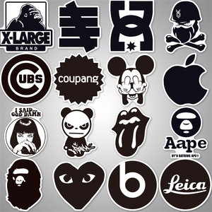 100pcs Mixed Black and White Drawing <strong>Sticker</strong> Custom Vinyl Random Graffiti <strong>Cool</strong> <strong>Stickers</strong> DIY Laptop Luggage Metal <strong>Cool</strong> <strong>Sticker</strong> - Product Image 3