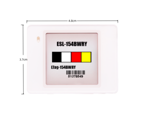 LTag-154BWRY Etichette Digitali per Prezzi da 1,54 Pollici, 2,4Ghz, Impermeabili, Etichette Elettroniche per Scaffali per Uso in Supermercato - Product Image 3