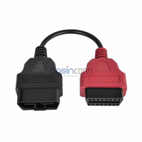 Juego de 6 Conectores de Cable Adaptador OBDII para Escaneo de ECU, Compatible con Fiat Multi EcuScan