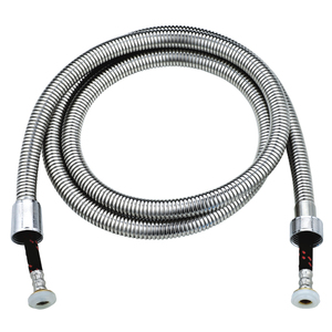 Tuyau de douche tressé haute densité en acier inoxydable 201 chromé de qualité supérieure avec tube intérieur en EPDM et <span class=keywords><strong>couche</strong></span> tressée anti-explosion - Product Image 1