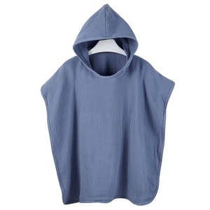 <span class=keywords><strong>Serviette</strong></span> à capuche de haute qualité en coton biologique, <span class=keywords><strong>serviette</strong></span> à capuche pour bébé en mousseline, couleurs bambou, fabricant de serviettes poncho personnalisées pour bébé et enfant - Product Image 4