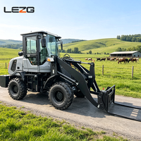 Chargeuse sur pneus ZL 936 de 3,5 tonnes, chargeuse diesel avec accessoires interchangeables pour l'agriculture et les travaux publics
