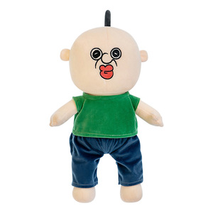 Venta al por mayor de muñecos de peluche Bang animación coreana con el mismo juguete de peluche expresión divertida sabiduría de jade alrededor de las muñecas - Product Image 5