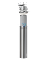 Système de filtration d'eau pour toute la maison, extérieur, 10 pouces, boîtier en acier inoxydable, avec filtre à sédiments PP intégré, préfiltre industriel