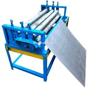 Metal Steel Sheets Steel Plate Flattening machine/Metal Diamond Checker Pattern Leveling Embossing Machine