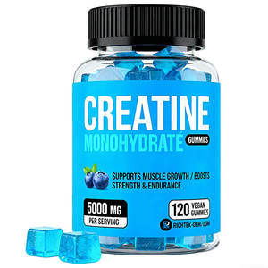 Integratore per lo Sviluppo Muscolare con Creatina Monoidrato in Gommose a Marchio Privato, Supplemento per il Potenziamento Maschile, Integratori per Palestra e Bodybuilding - Product Image 4