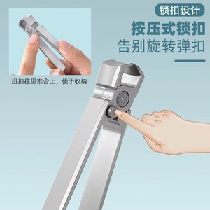 Single large opening original nail clipper, large high-end nail clipper, stainless steel pliers tool - Product Image 3