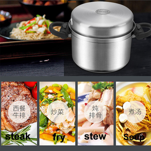 Manufacturer Stainless Pot Portable Outdoor Camping Cookware Set Picnic Folding <strong>Cooking</strong> Pot <strong>Pan</strong> For Hiking And Outdoor - Product Image 5