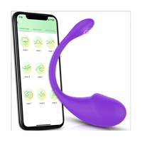 Bluetooth-Vibrator-Ei für Frauen: Drahtlose App-Fernbedienung Tragbares Vibrations-Ei-Höschenspielzeug für Erwachsene im Shop