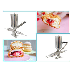 Máquina Manual para Rellenar Pasteles, Pan, Donas, Crema, Mermelada, Chocolate y Mantequilla <span class=keywords><strong>de</strong></span> Maní en Perfecto Estado - Product Image 4