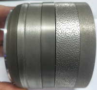 Roues diamantées professionnelles BWD pour le meuleur WECO |   Abrasifs de précision pour le meulage des lentilles |   Ensemble de 110 mm