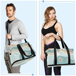 Wholesales Custom Travel Foldable Bags 32L Lightweight Travel Duffel Bag Large Sport Gym Bags - Product Image 5