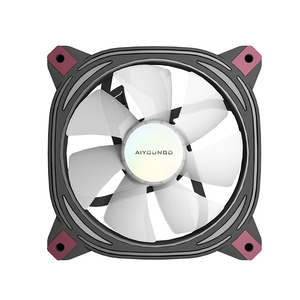 Quạt PC chơi game <span class=keywords><strong>Aigo</strong></span> Z12 <span class=keywords><strong>RGB</strong></span> 16 triệu màu ARGB, điều khiển nhiệt độ PWM, làm mát vỏ máy tính - Product Image 6