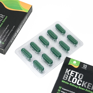 แคปซูลสารสกัดถั่วขาว Keto Blocker 10 เม็ด อาหารเสริมควบคุมน้ำหนักสำหรับผู้ใหญ่ที่มีคาร์โบไฮเดรตต่ำ - Product Image 6