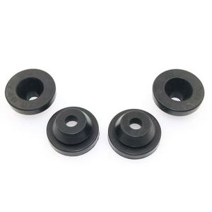 Pasacables de goma para guardabarros de motocicleta, protector de cable de 25 mm de diámetro exterior, buje de goma negro para paso de cables - Product Image 2