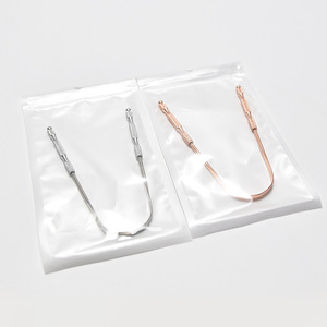 Stainless steel tongue scraper, tongue cleaner, tongue scraper, oral cavity tongue cleaning brush to scrape tongue coating and - Product Image 1