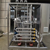 Machine de pasteurisation du lait, mini-laiterie, machine à faire du ghee, pasteurisateur de lait, ligne de production de lait UHT