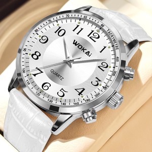 Reloj <span class=keywords><strong>de</strong></span> Pulsera <span class=keywords><strong>de</strong></span> Cuarzo <span class=keywords><strong>de</strong></span> <span class=keywords><strong>Lujo</strong></span> al por Mayor para <span class=keywords><strong>Hombre</strong></span> con Correa <span class=keywords><strong>de</strong></span> Cuero, Marca <span class=keywords><strong>de</strong></span> Prestigio, Casual, Deportivo y <span class=keywords><strong>de</strong></span> Negocios, Analógico, Relogio Masculino - Product Image 4