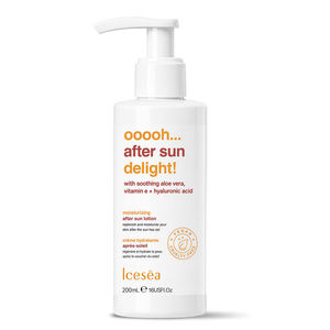 Loción Corporal al por Mayor de Fabricante OEM/ODM con Aloe Vera y Ácido Hialurónico - Hidratante y Calmante para Aliviar Quemaduras Solares - Product Image 1