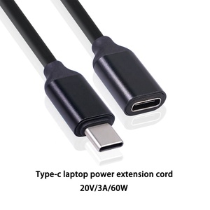 Cable de Extensión <span class=keywords><strong>USB</strong></span> <span class=keywords><strong>C</strong></span> Tipo <span class=keywords><strong>C</strong></span> de 60W 3A, Macho a Hembra, Conector de Cable de Carga Extensor Chapado en Oro, <span class=keywords><strong>0.5</strong></span>/1/1.5 <span class=keywords><strong>m</strong></span> - Product Image 1