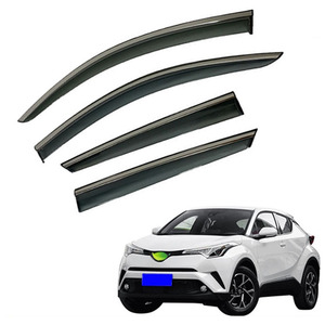 Pare-soleil/deflecteur de vent pour vitres de voiture, directement de l'usine, pour <span class=keywords><strong>Toyota</strong></span> <span class=keywords><strong>C</strong></span>-<span class=keywords><strong>HR</strong></span> CHR 2017-2020 - Product Image 2
