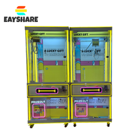 Crédit Paypal Charge Pas De Monnaie Cadeau Prix Grue Machine En Peluche Jouet Saisir Vending Griffe Grue Machine