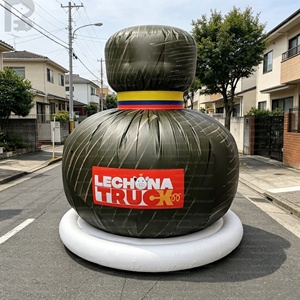 Modelo Inflable Gigante Personalizado <span class=keywords><strong>de</strong></span> Lechona Tolimana para Exhibición en Restaurantes Colombianos/Mercados <span class=keywords><strong>de</strong></span> Comida Latina y Eventos Callejeros - Product Image 4
