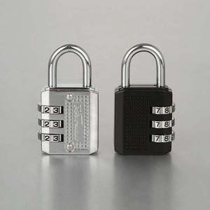 <span class=keywords><strong>Cadenas</strong></span> à code numérique multifonctionnel en alliage de zinc robuste, étanche, antivol, avec logo personnalisé, carré, à 3 <span class=keywords><strong>chiffres</strong></span> - Product Image 4