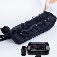 Pantalon de massage par compression d'air électrique MDR à 8 chambres avec télécommande pour la relaxation profonde des muscles des jambes