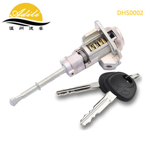Adili Door Handle <b>Lock</b> Cylinder DHS0002 Zinc Alloy 2 <b>Keys</b> Grey - Product Image 4