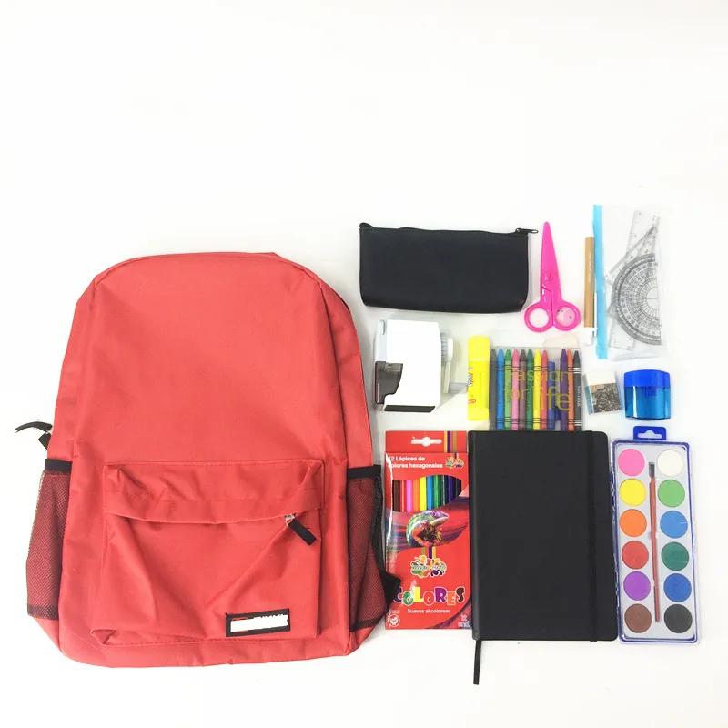 Commercio all'ingrosso personalizzato Back to School cancelleria Kit scolastico forniture articoli per la scuola e l'ufficio Set di cancelleria forniture per studenti