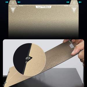 Placa de Construcción Magnética Creality Ender 5 S1 Flexi Steel de 235x235mm con Recubrimiento de Polvo PEI para Impresora 3D - Product Image 4