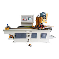 Máquina de Corte de Tubos Automática CNC Hidráulica y Neumática, Máquina de Corte de Esquinas de Tubos Cuadrados