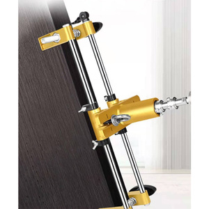 Nâng Cấp Gỗ Cửa Khóa Lỗ Mở Khóa Mortising Công Cụ Cài Đặt Mortice Khóa Khoan Jig Cho Cửa Gỗ 16-24Mm Khoan Đầu - Product Image 3