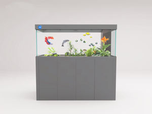 Réservoir de poissons de 200 gallons avec sortie de lumière LED Support en <span class=keywords><strong>aluminium</strong></span> robuste 50W Power Glass <span class=keywords><strong>Aquarium</strong></span> avec accessoires d'extérieur/de bureau - Product Image 4